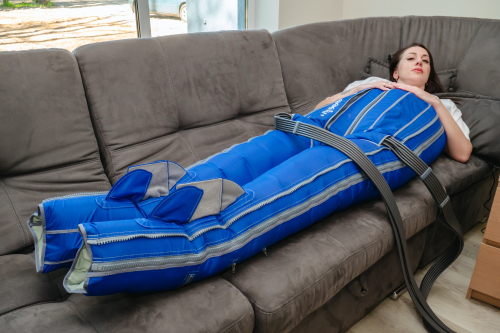 lympha press plus + комбинезон + куртка — профессиональный аппарат для прессотерапии и лимфодренажа фото 10