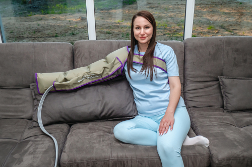 LymphaNorm Control + манжета рука (без манжет для ног) — профессиональный аппарат для прессотерапии и лимфодренажа для дома и салона красоты фото 8