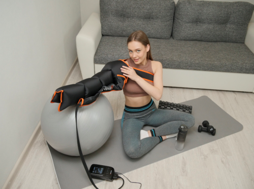 массажер smartwave 400 комплект с манжетами для ног и 2-мя манжетами для рук фото 4
