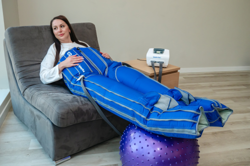 phlebo press + комбинезон super — профессиональный аппарат для прессотерапии и лимфодренажа фото 4