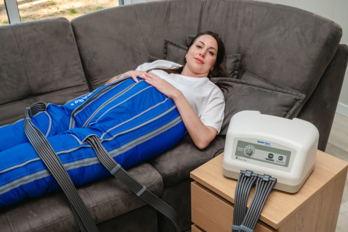 lympha press mini new + комбинезон — профессиональный аппарат для прессотерапии и лимфодренажа фото 3